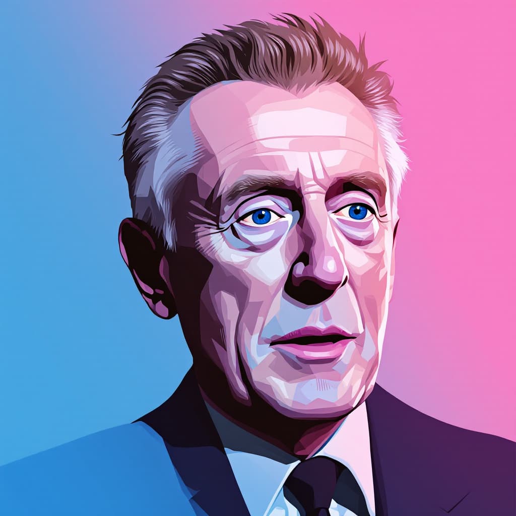 AI generated: ian paisley   