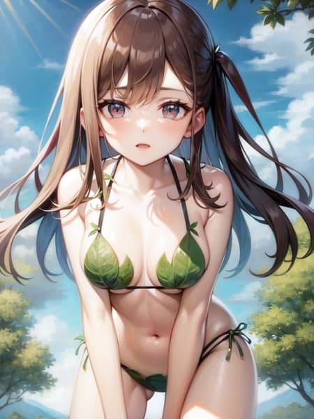 Leaf bikini - Image 3