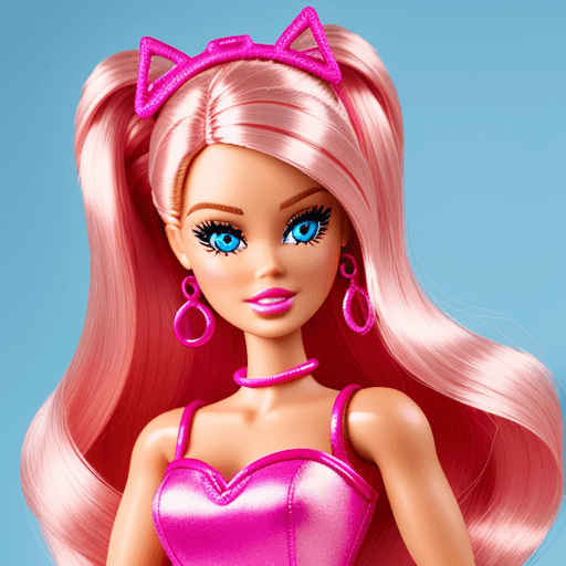 AI generated: barbie girl