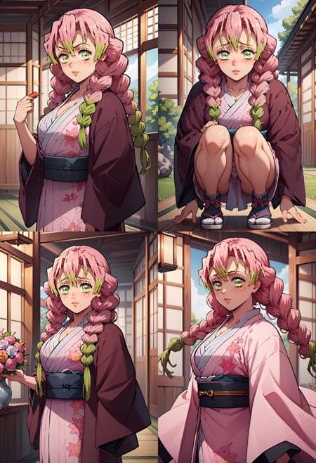 Mitsuri Kanroji (Demon Slayer/Kimetsu no Yaiba) 2 outfits