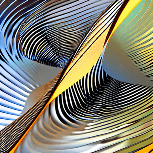 AI generated: Naum Gabo style, abstract creation,  Ligne Claire, 8k resolution