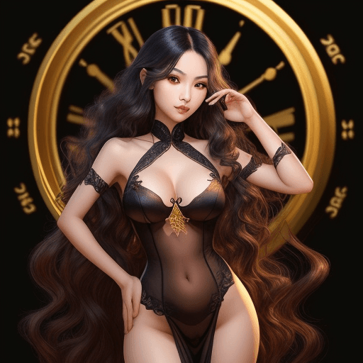 AI generated: Photo of a stunningly beautiful 
Vietnamese woman with almond shaped, and hazel colored eyes, long b...