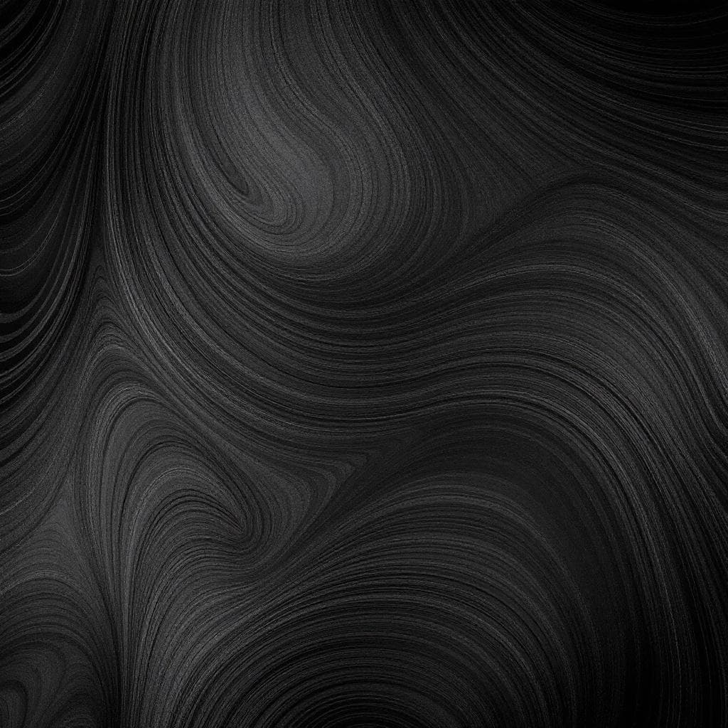 AI generated: Grayscale texture with a predominance of 99% black; suggestive rhythmic curvilinear textures to conv...