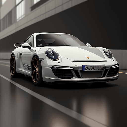 AI generated: Hyper realistic render of porsche 911 8k render octane
