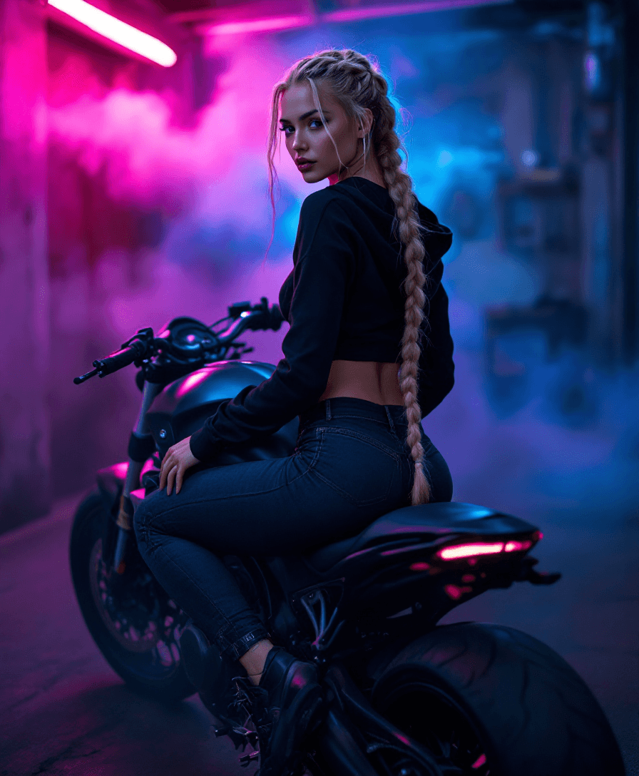 AI generated: A hyper-realistic, Captured with a full-body portrait lens (around 50mm) , ensuring the entire figur...