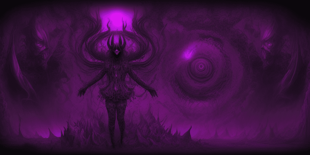 AI generated: (psychedelic bizarre), (Surrealist Dreams), (Devilcore) 16k