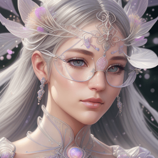 AI generated: Full body, highly detailed stunning woman with silvery light, detailed face, award-winning, Bokeh po...
