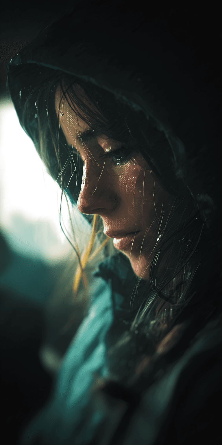 AI generated: painting of a woman, soft-focused realism --chaos 75 --ar 1:2 --profile 1kixoc4 --stylize 750 --v 7