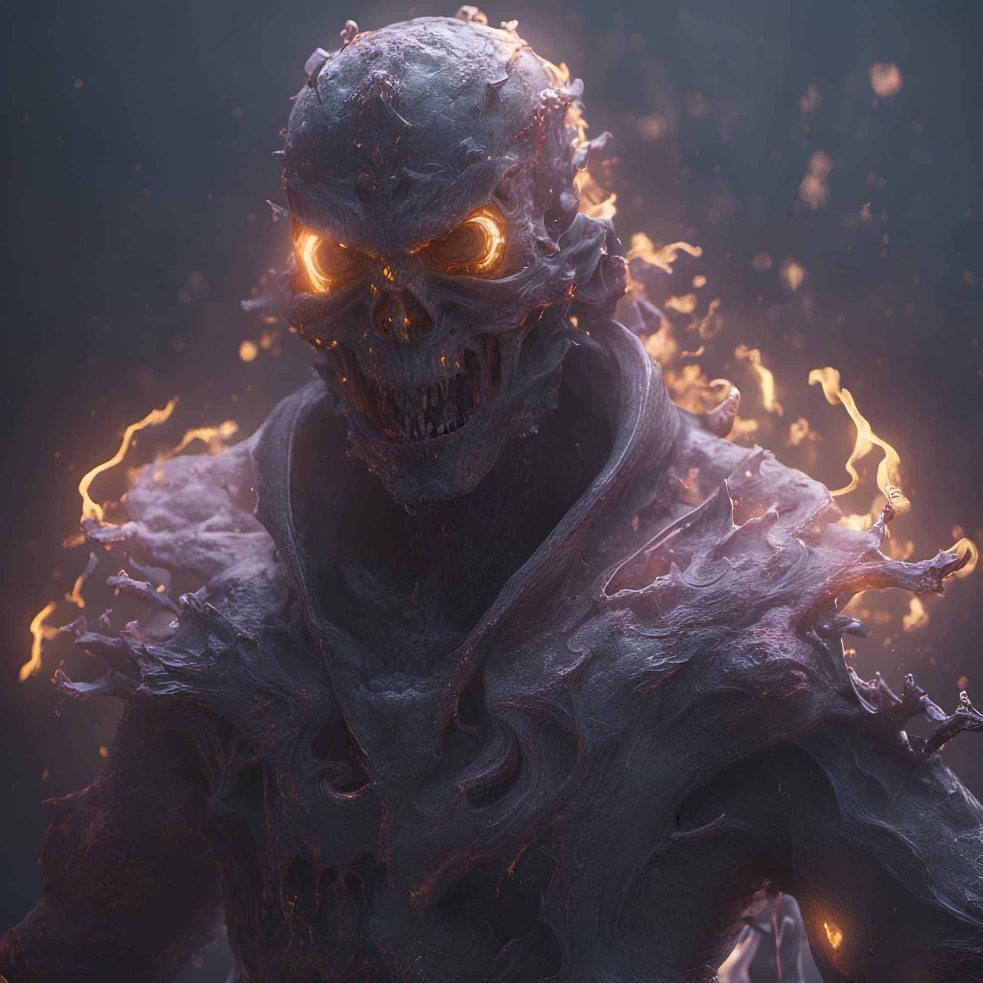 AI generated: character design, void arcanist, mist, photorealistic, octane render, unreal engine 5, 8k, hyper det...