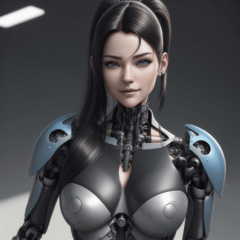 AI generated: retrato de frente, 20 yo, Character Sheet, cabello negro largo y ondulado, ojos azules, esbozando un...