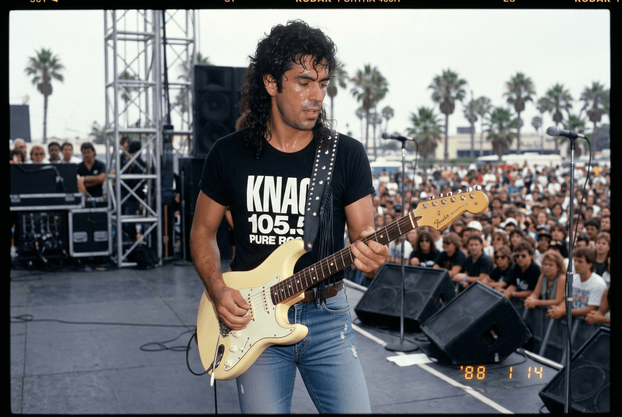 AI generated: Make this image into a professional 35mm lens SLR Photo that was taken in 1988.