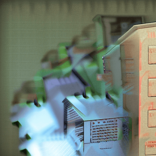 AI generated: detailed cinematic dof render of an old dusty detailed CRT monitor on a wooden desk in a dim room wi...
