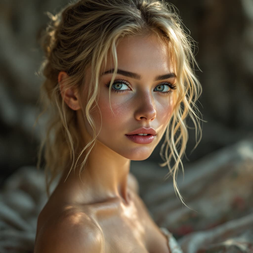 AI generated: real female,fairy, very fit body, looking at viewer.