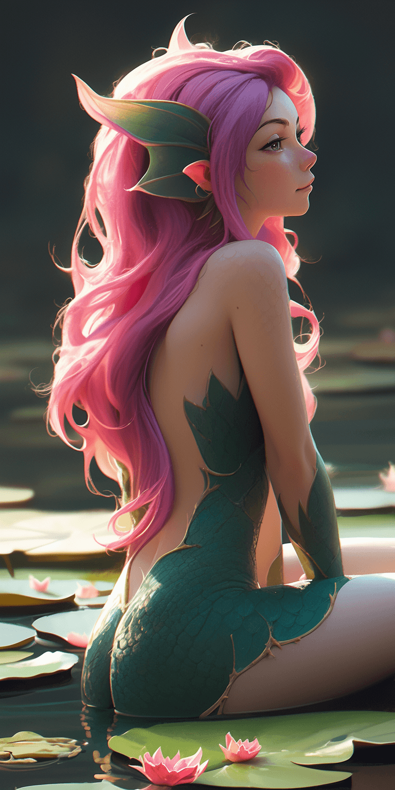 AI generated: ultra realistic photograph of a stunning anthropomorphic femdragon beautiful gorgeous, in swimwear, ...