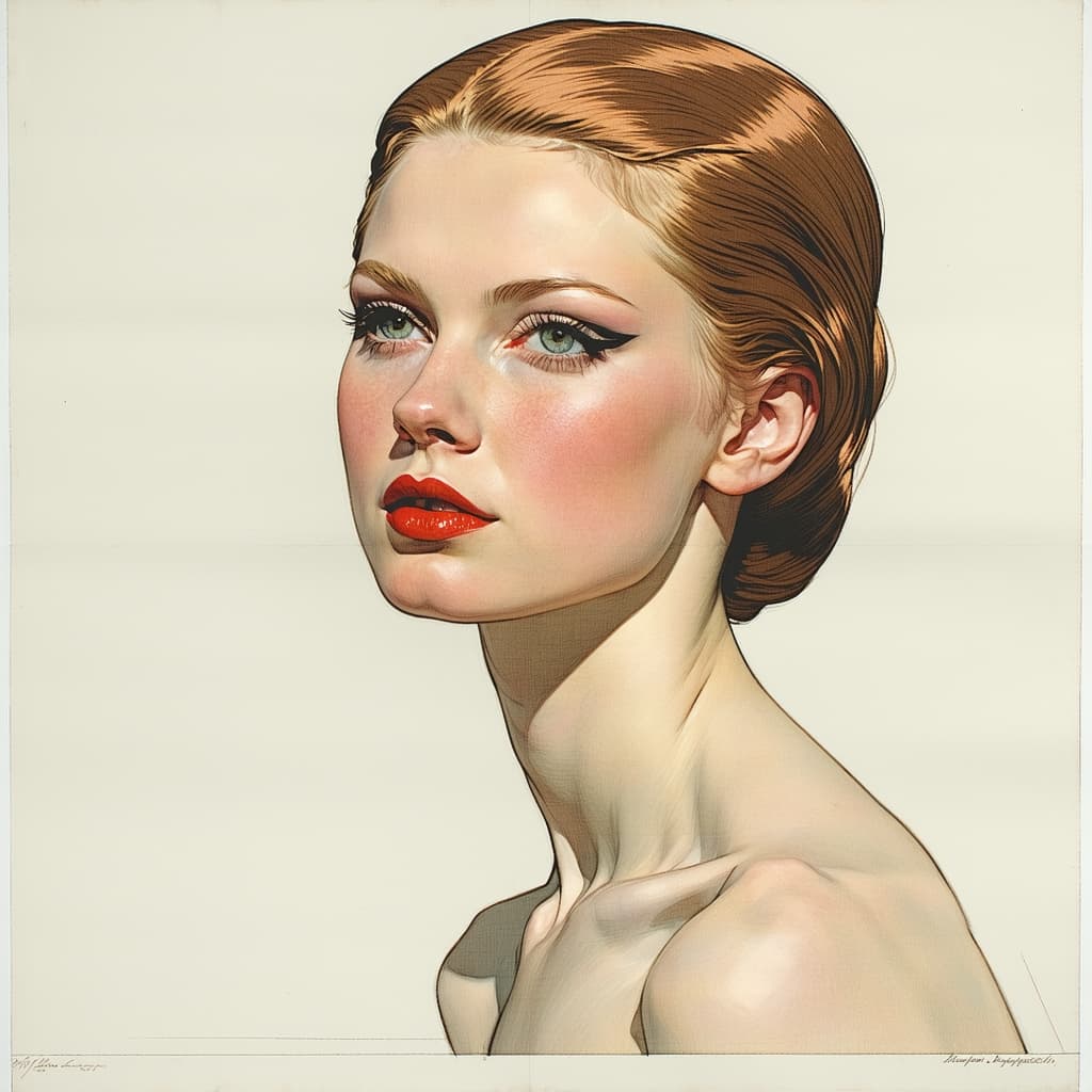 AI generated: inspired by the techniques of (((Joseph Christian Leyendecker))), featuring (bold brushwork) illustr...