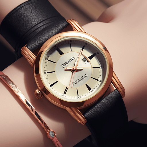 AI generated: a designer wrist watch