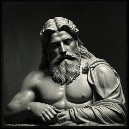 AI generated: Zeus in gustave dore style
