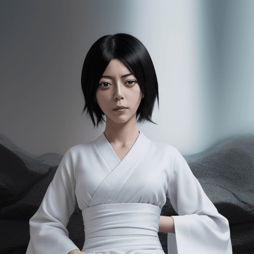 AI generated: Rukia kuchiki Shexyo