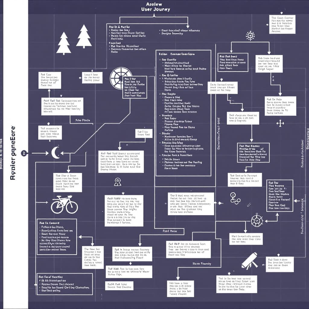 AI generated: High resolution user journey map