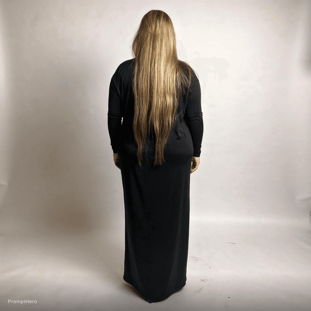 AI generated: make her naked without clothes 