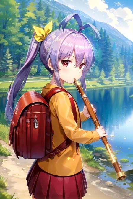 [Pony / SD1.5] Miyauchi Renge (Non Non Biyori) | のんのんびより
