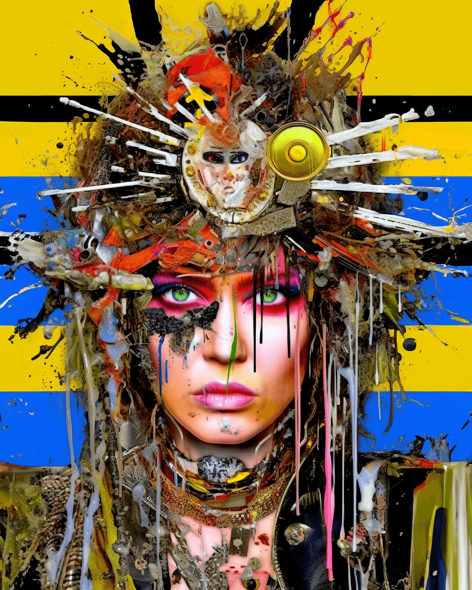 AI generated: artwork by saga image size 2425px, in the style of spiritualcore, patricia polacco, celestialpunk, s...