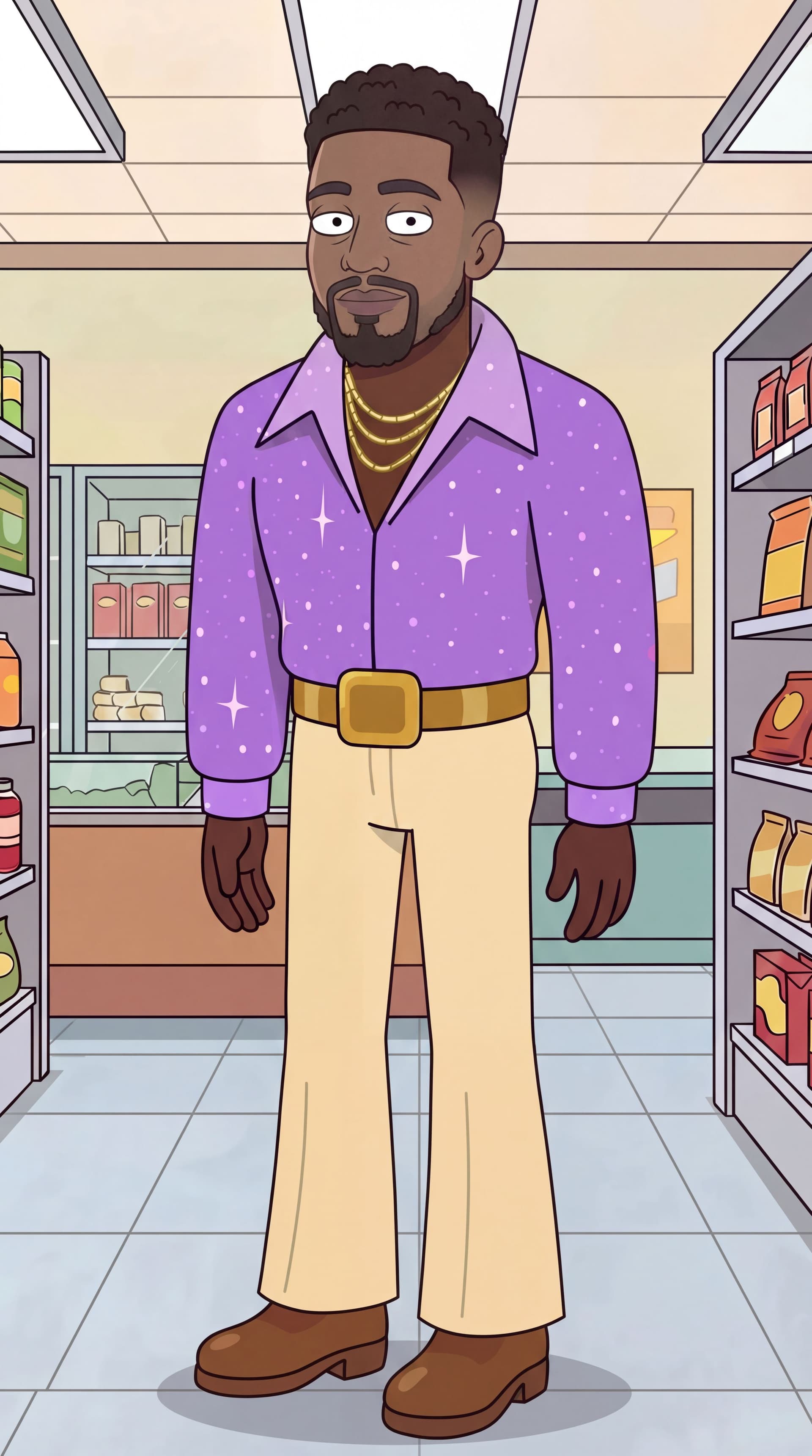 AI generated: Generate full-body cartoon characters in the iconic Rick and Morty animation style.
Based on this st...
