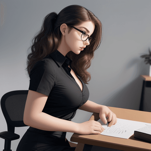 AI generated: perfect real life quality, (beautiful:1.2) breathtaking beautiful young woman seated on chair, weari...
