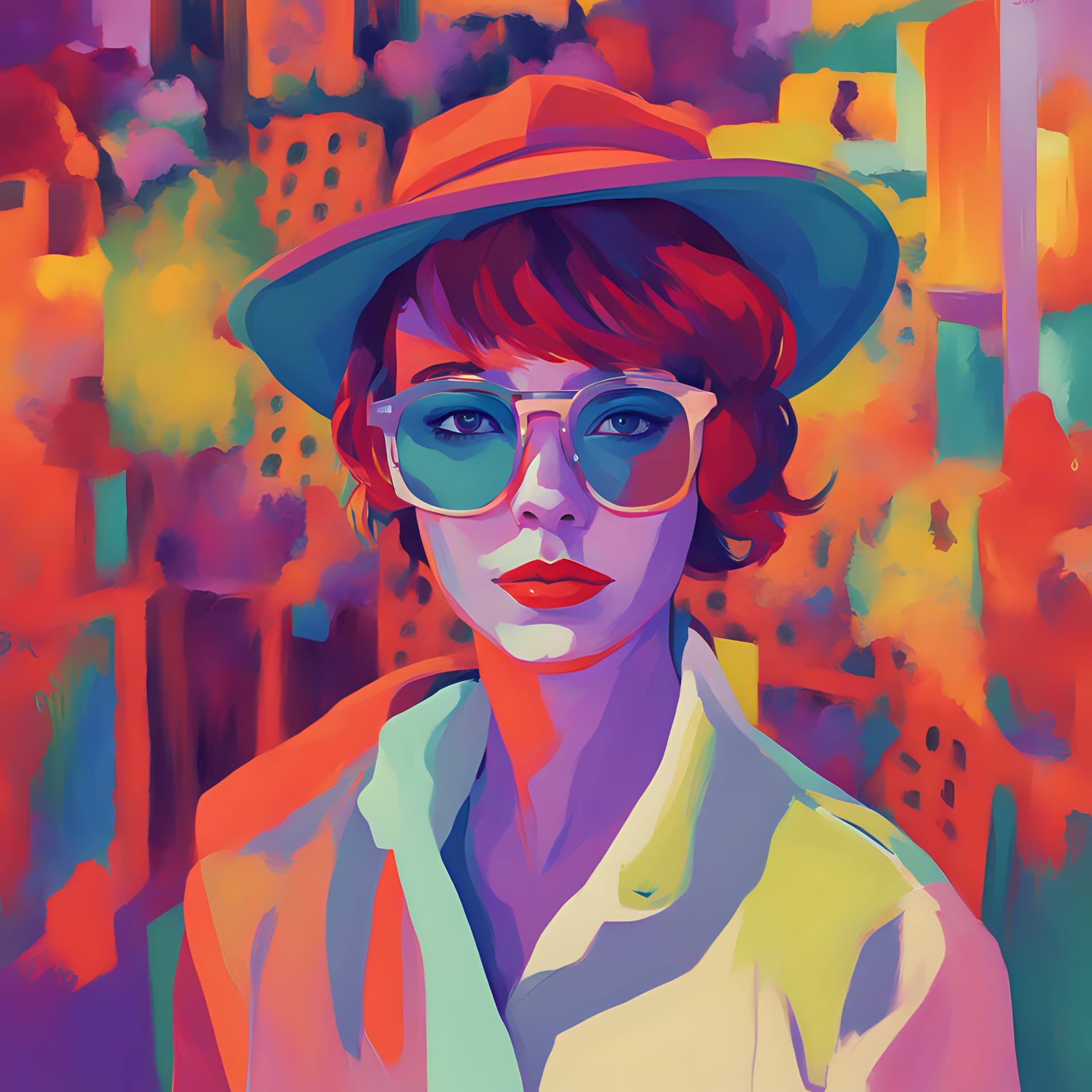 AI generated: selfie