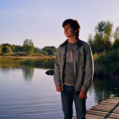 AI generated video: nmude