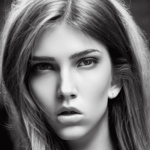 AI generated: seductive face