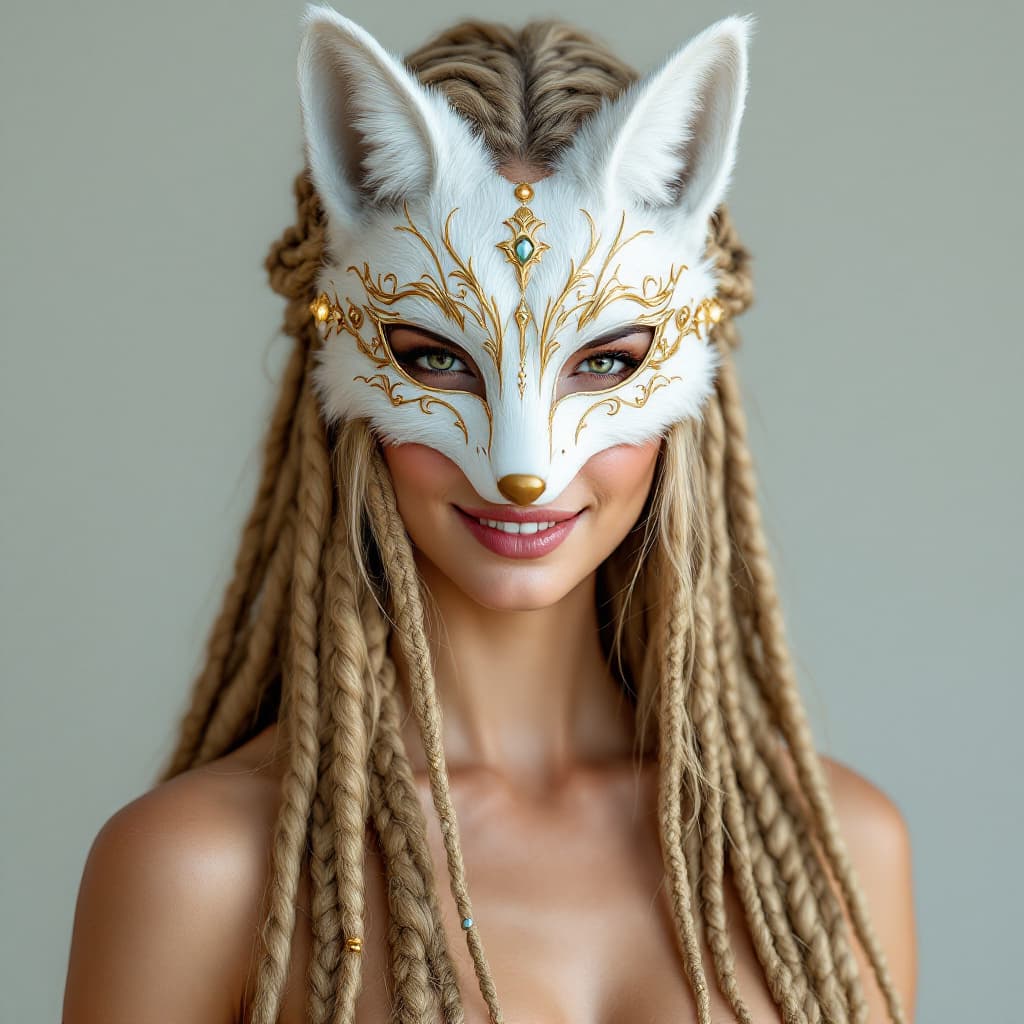 AI generated: Full length body shot with being a hyper-realistic portrait of a female character with a fair skin t...