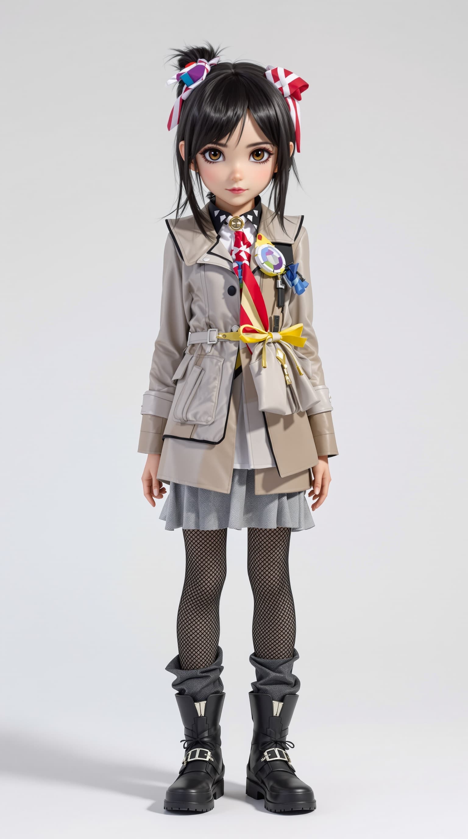 AI generated: A hyper-realistic depiction of seven year old cosplayer as Anya Forger, from Spy X Family










...