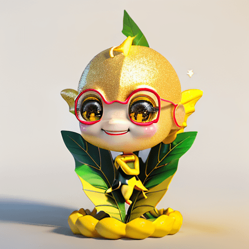AI generated: (volumetric lighting, very detailed face, white background)), 3D model, realistic style, mascot, art...