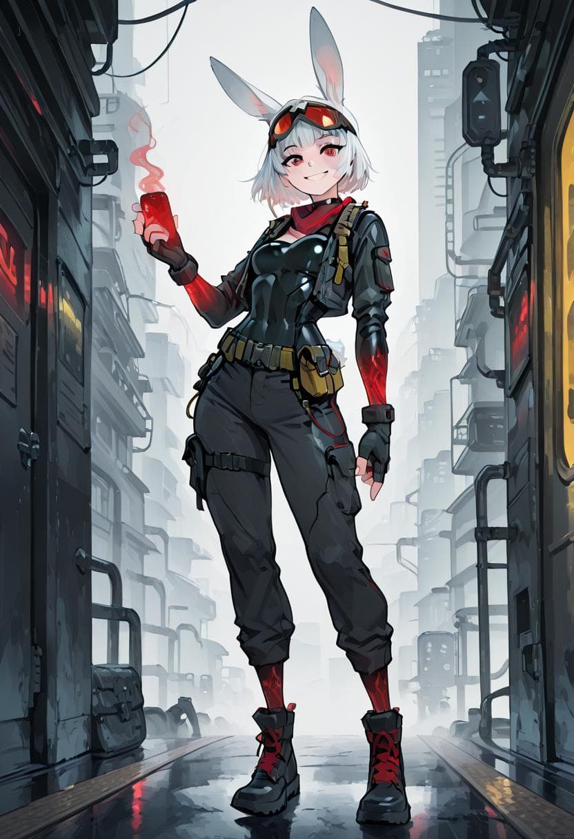 Silva: Lemon-Line PMC Scout (CitronOC) [Illustrious]