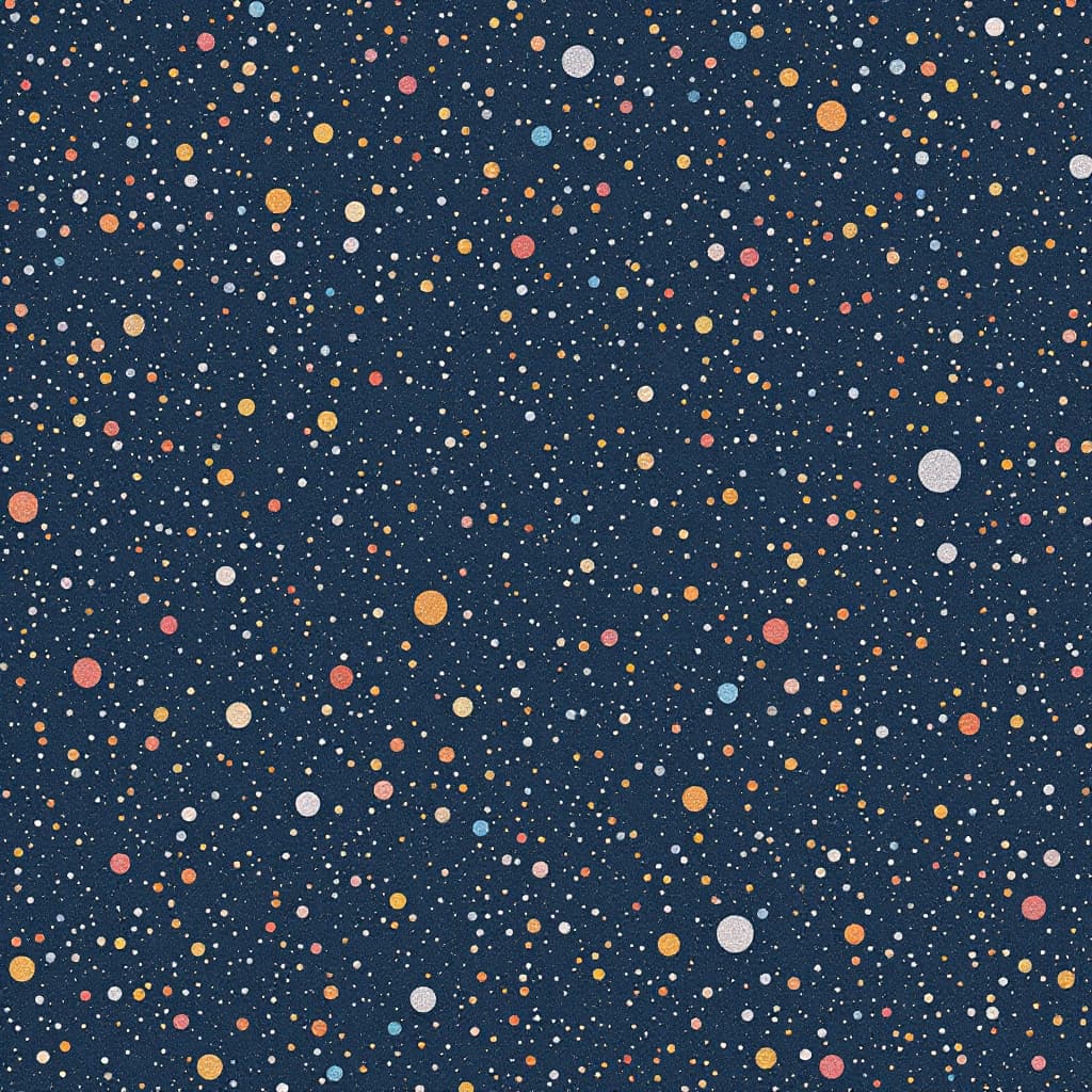AI generated: seamless tileable flat terazzo texture with extremely tiny colorful spots