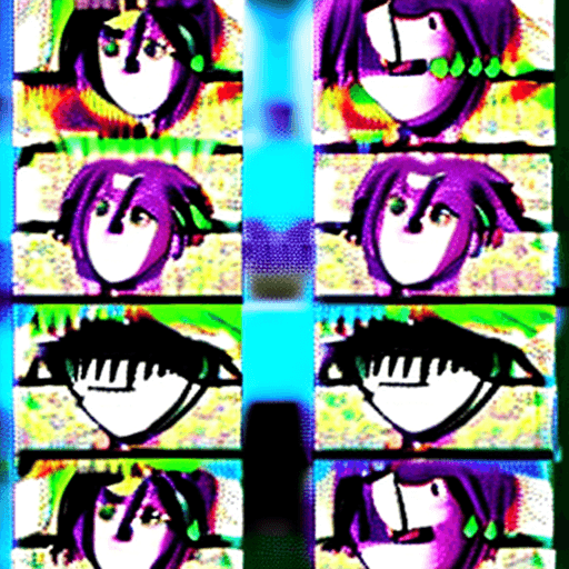 AI generated: Ahegao tongue drool