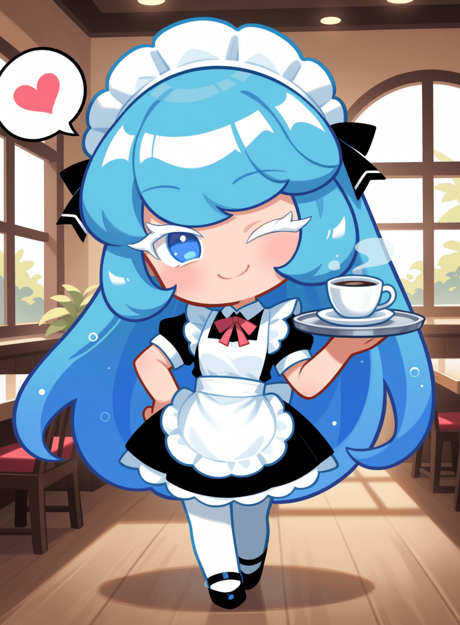 Cream Soda cookie (cookie run)
