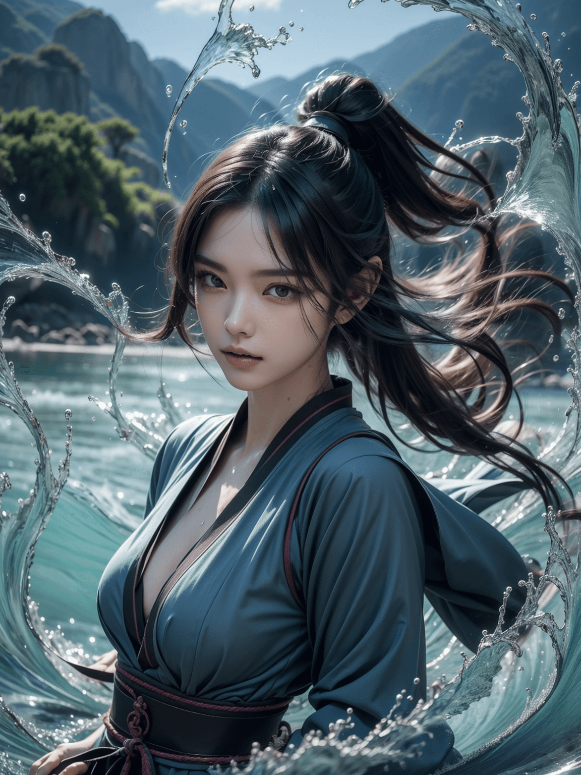 AI generated: Masterpiece, Ultrarealistic, High Definition, wide angle, (Alchemy of Souls kdrama):1. 5, (Nak-su, G...