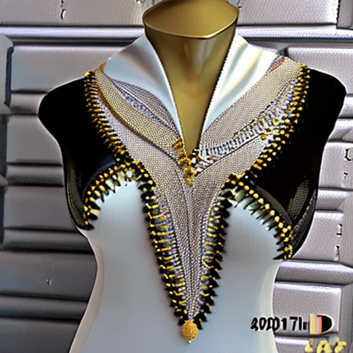 AI generated: Hot busty, hijabi model, showing deep cleavage.