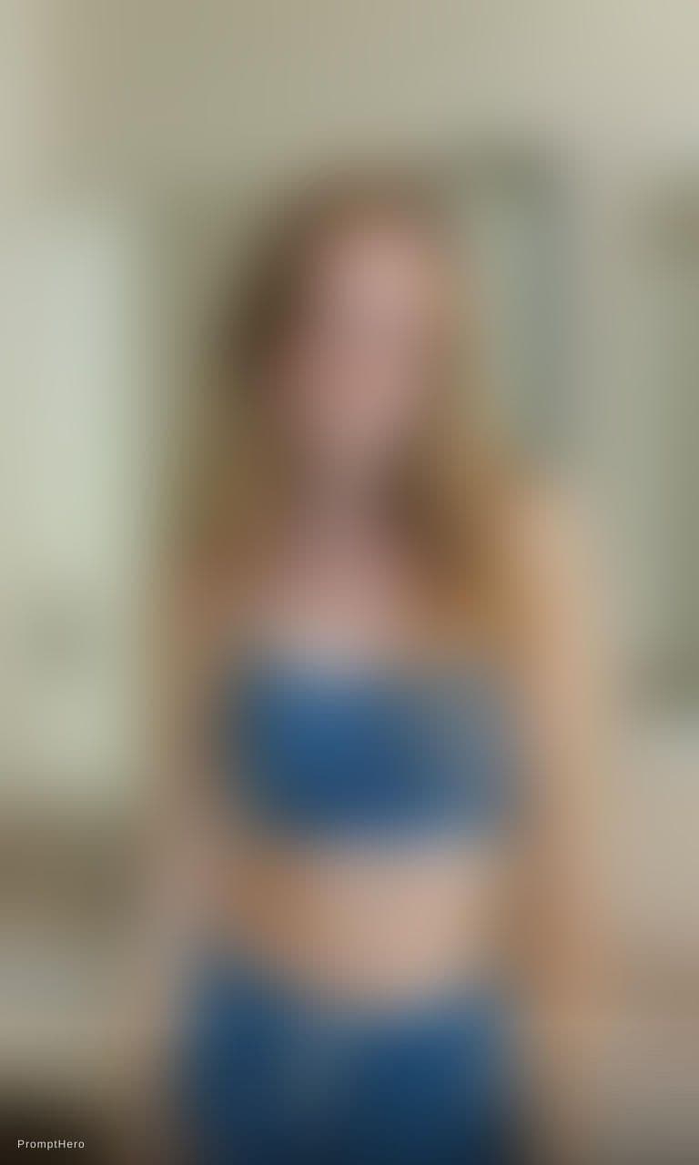 AI generated: Same girl details,She's wearing bikini in her bathroom 