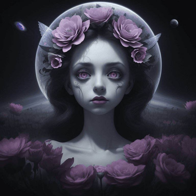 AI generated: (Masterpiece and highly detailed:1.2), close up shot, centered, Instagram able, sharp focus, mythica...