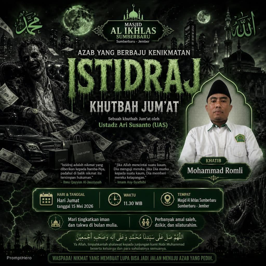 AI generated: Tukar desainnya menjadi desain istidraj