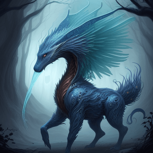 AI generated: a fantastical creature that blends the best of human, animal, and mythical traits