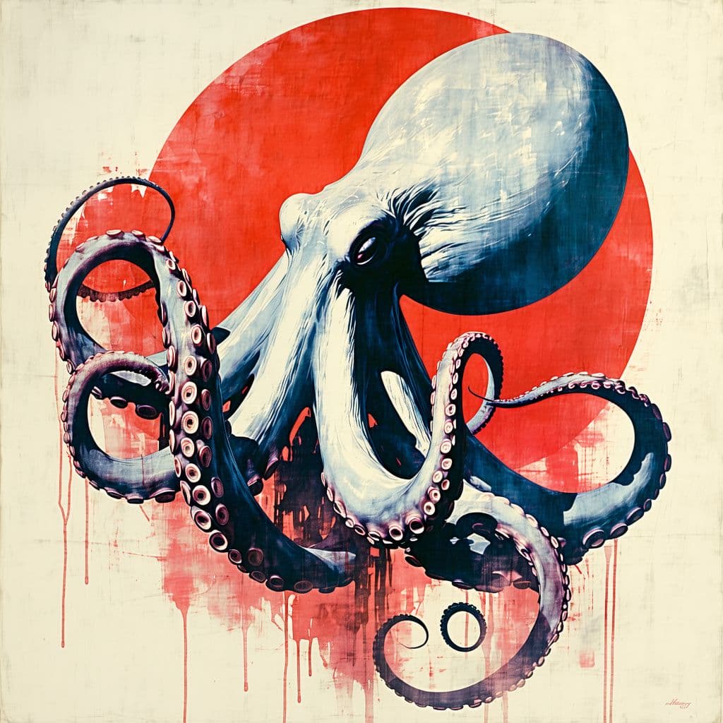 AI generated: A strikingly mystical creature, reminiscent of a large, magical female monster, takes center stage i...