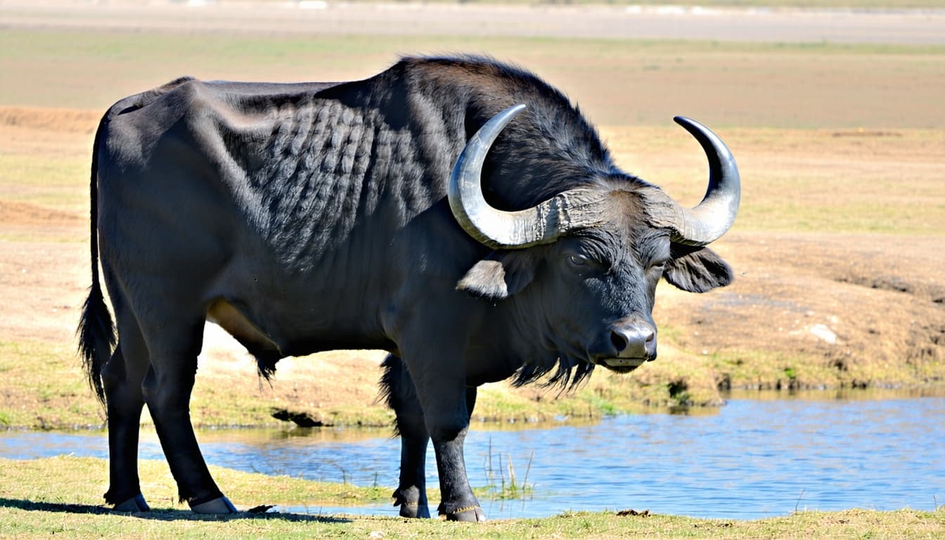 Stable Diffusion prompt: a buffalo