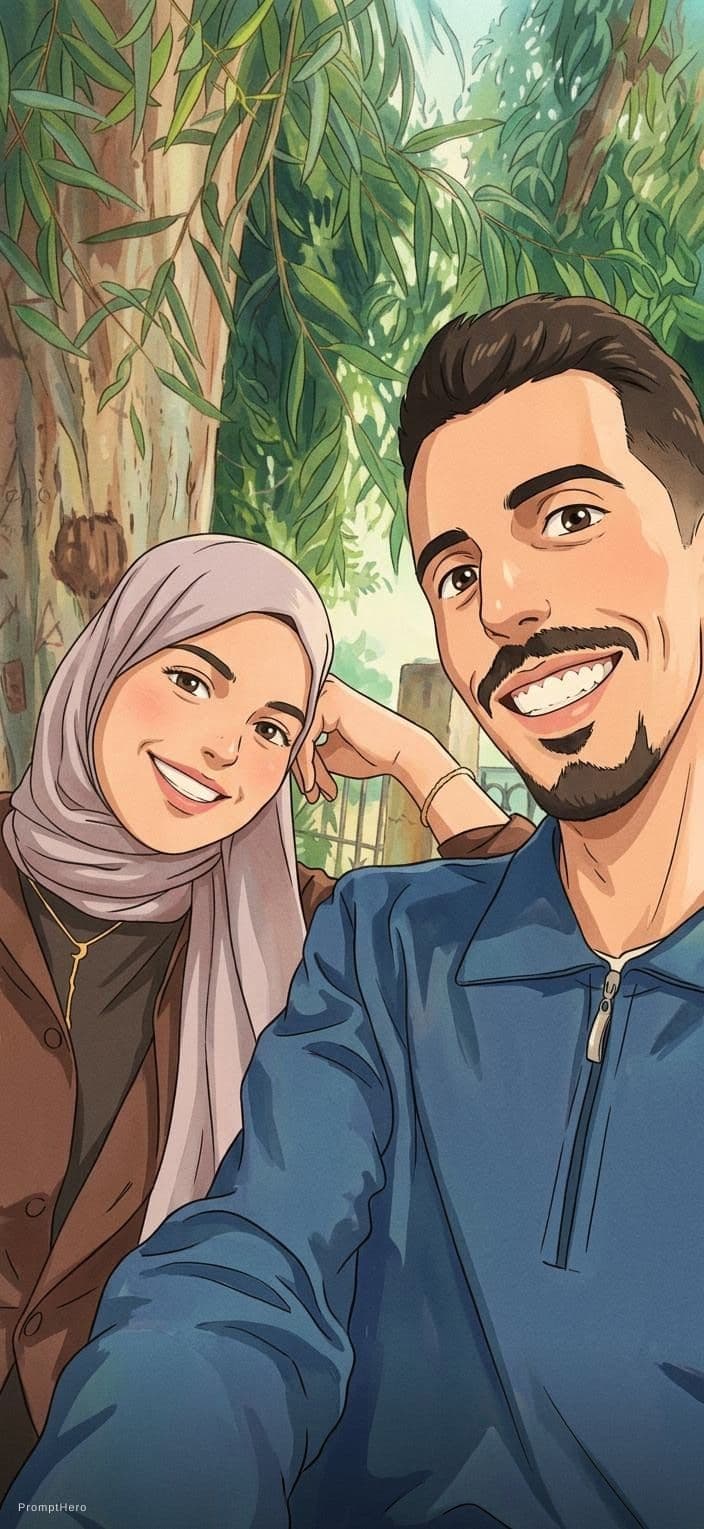 AI generated: convert my photo to studio ghibli style
