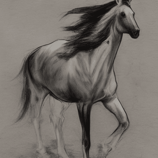 AI generated: Horse fucking horse
