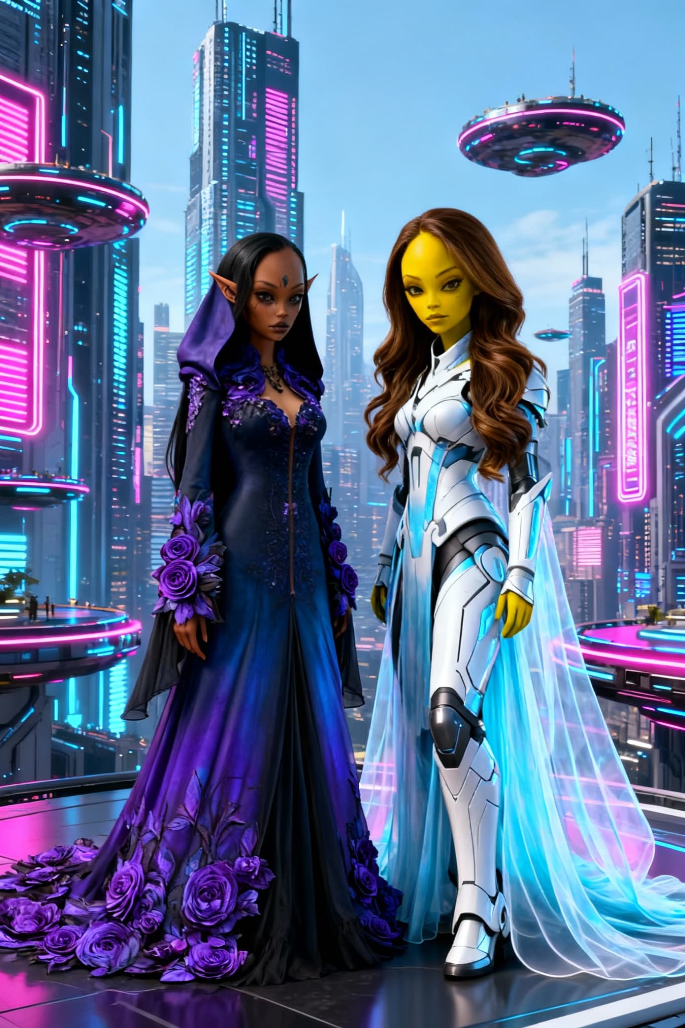 AI generated: Character green and character brown. Two best friends hanging out together. Join these two character...
