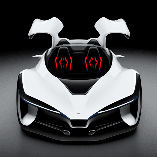 AI generated:  concept car. future